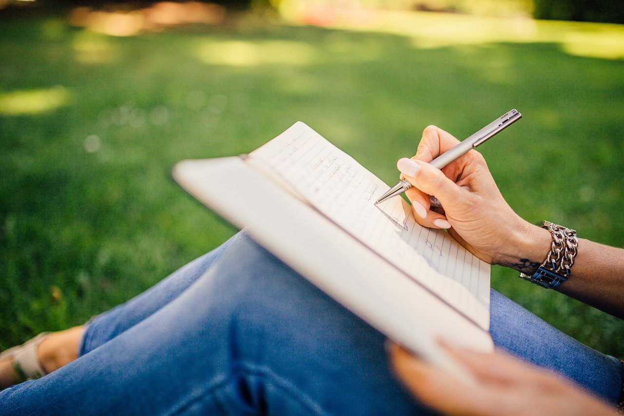 writing, writer, notes, pen, nature, notebook, book, girl, woman, people, hands, grass, outdoors, writing, writing, writing, writing, writing, writer, book
